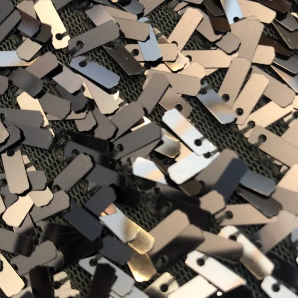 Sexy Express Silver Sequin Dress - Picture 4 of 16